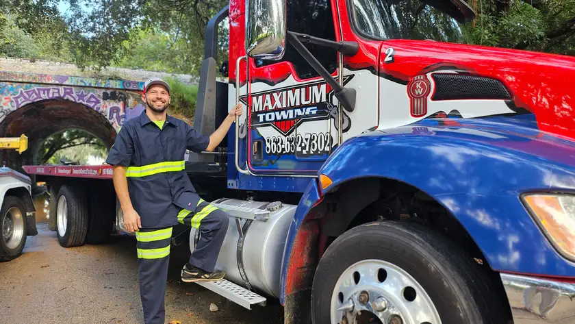 Recovered vehicle with Maximum Towing