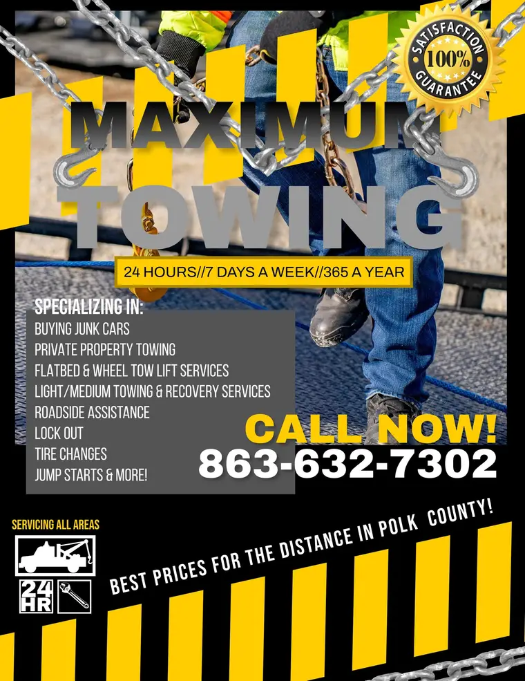 Frostproof location towing flyer